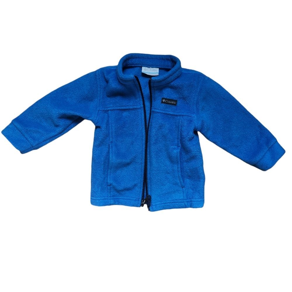 Columbia Zippered Fleece Jacket Size 12-18 months Blue